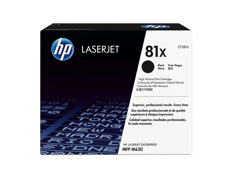 HP 81X / CF281X High Capacity Black Toner
