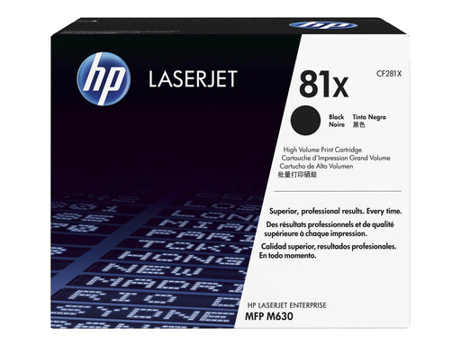 HP 81X / CF281X High Capacity Black Toner