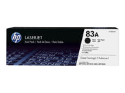 HP 83AD / CF283AD 2-Pack Black Toner - Tonerpatrone Schwarz