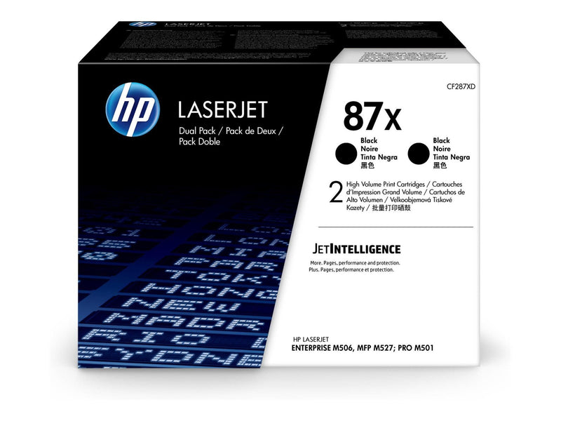 HP 87X / CF287XD 2-Pack