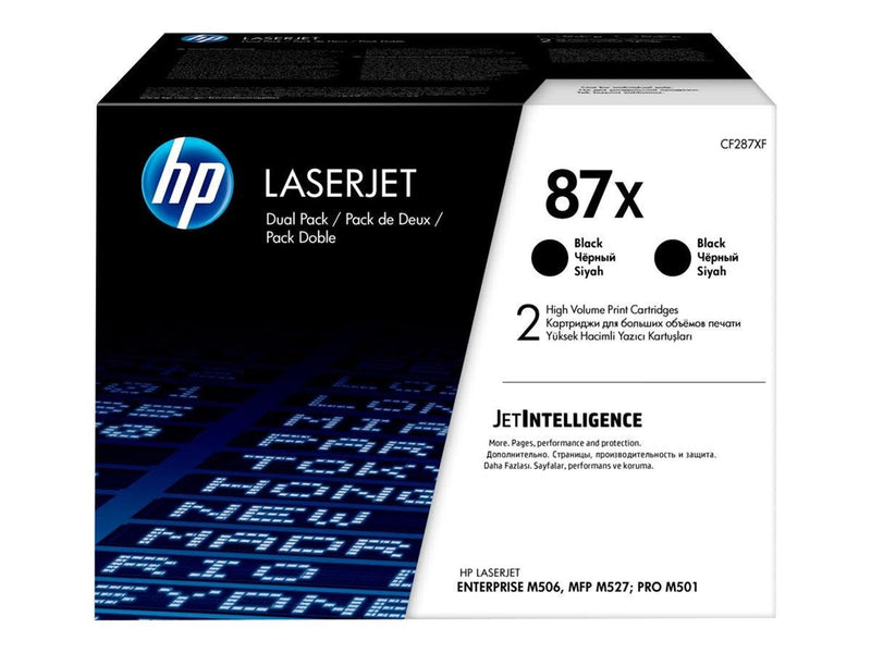 HP 87X / CF287XD 2-Pack