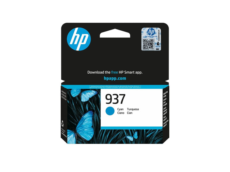 HP 937 / 4S6W2NE - Cyan Ink