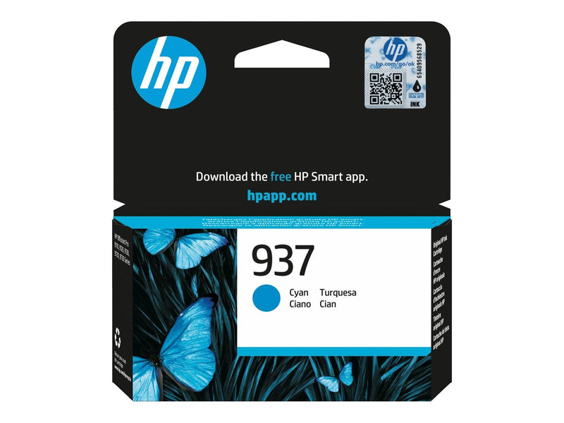 HP 937 / 4S6W2NE - Cyan Ink