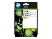 HP 937 / 6C400NE - 4-Pack (Black Yellow Magenta Cyan) Ink