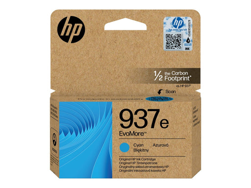 HP 937e / 4S6W6NE EvoMore Cyan Ink