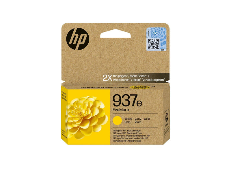 HP 937e / 4S6W8NE EvoMore Yellow Ink