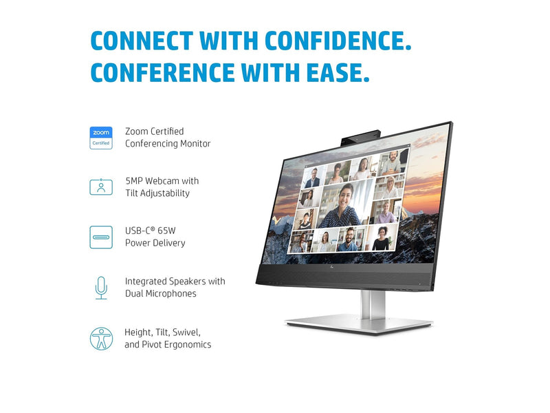 HP E24m G4 Conferencing - 1920x1080 (FHD) - 75Hz - IPS - 65W USB-C