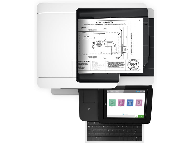HP LaserJet Enterprise Flow MFP M528z - Einfarbig - Laser