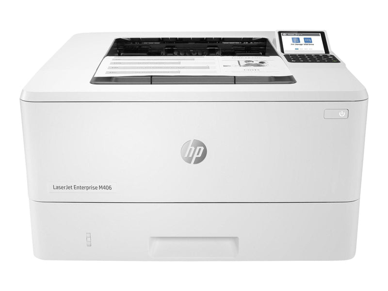 HP LaserJet Enterprise M406dn Mono Laser Printer - Einfarbig - Laser
