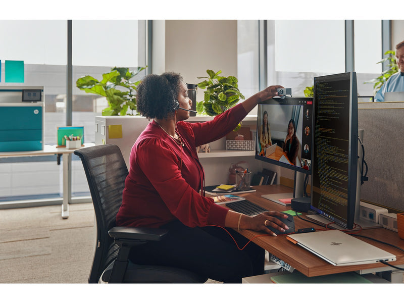 HP Poly Blackwire 3325 Stereo Microsoft Teams Certified USB-C Headset +3.5mm Plug +USB-C/A Adapter