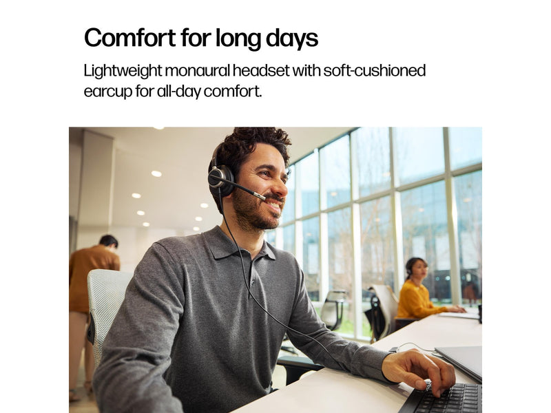 HP Poly Mission 625 Stereo USB Wired Headset