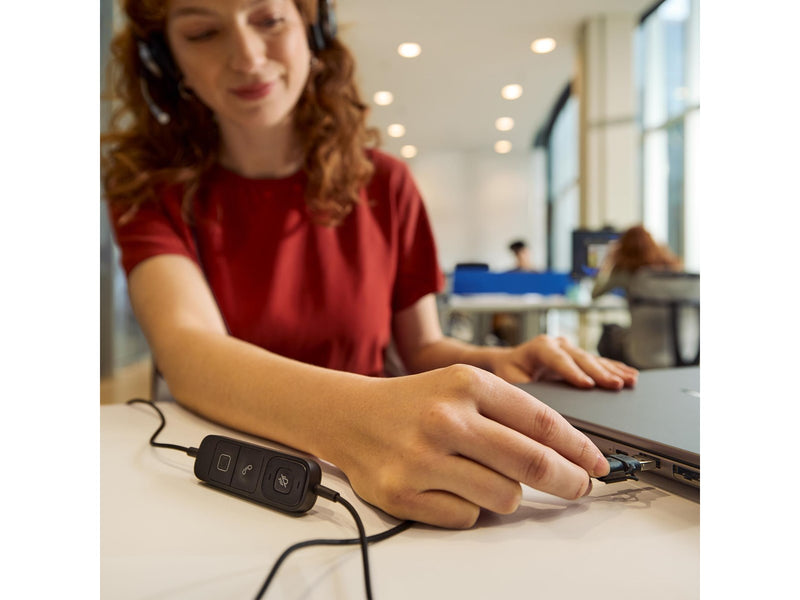 HP Poly Mission 625 Stereo USB Wired Headset