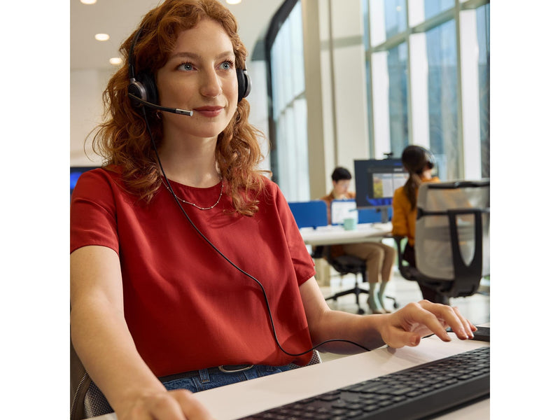 HP Poly Mission 625 Stereo USB Wired Headset