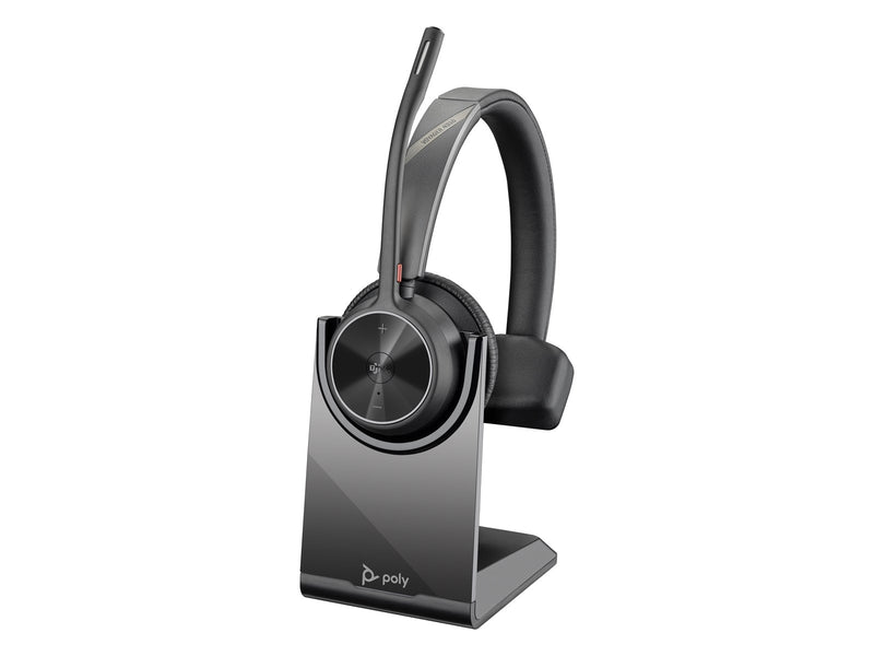 HP Poly Voyager 4310 Microsoft Teams Certified Headset +BT700 dongle +Charging Stand (77Y93AA)