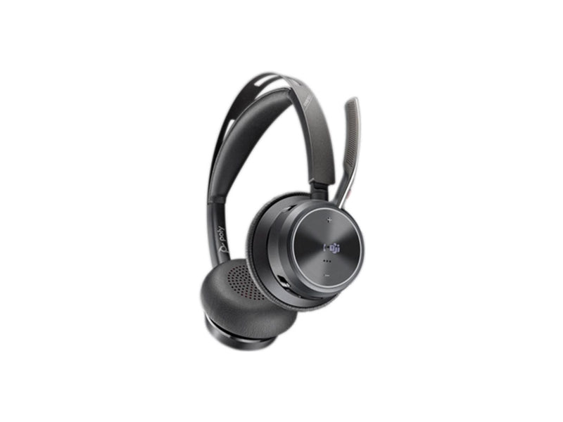 HP Poly Voyager Focus 2-M USB-C-C Headset USB-C/A Adapter Charging Stand