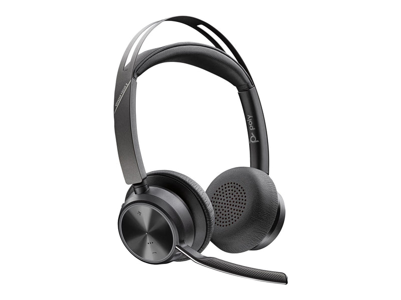 HP Poly Voyager Focus 2-M - headset - USB-C via Bluetooth adapter - Microsoft Teams Certified