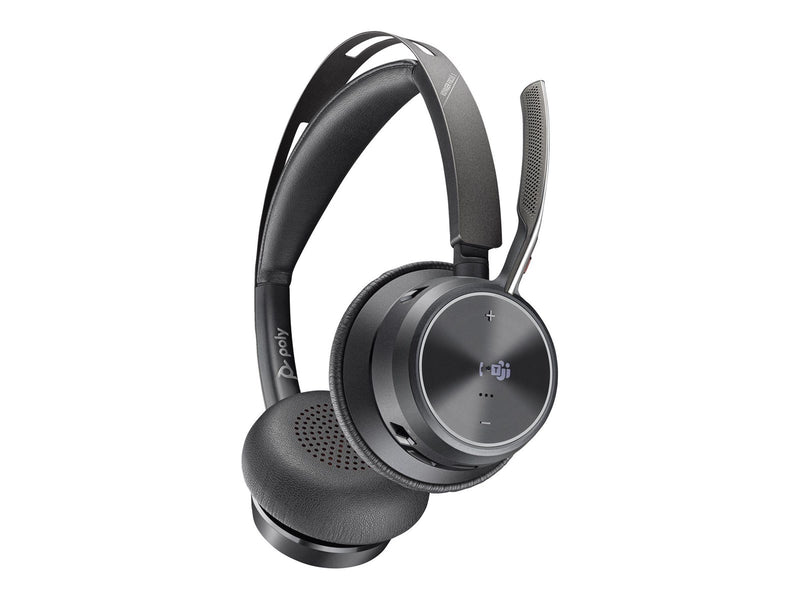 HP Poly Voyager Focus 2-M - headset - USB-C via Bluetooth adapter - Microsoft Teams Certified