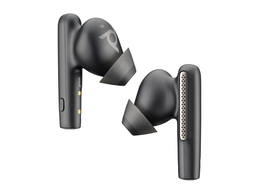 HP Poly Voyager Free 60+ UC Carbon Black Earbuds +BT700 USB-C Adapter +Touchscreen Charge Case (7Y8G4AA)