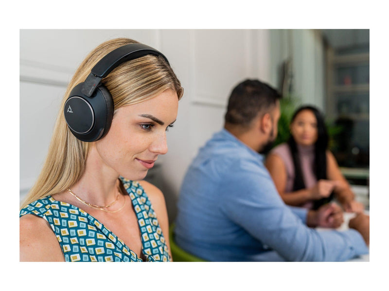 HP Poly Voyager Surround 80 UC Microsoft Teams Certified USB-C Headset +USB-C/A Adapter (8H2G3AA)
