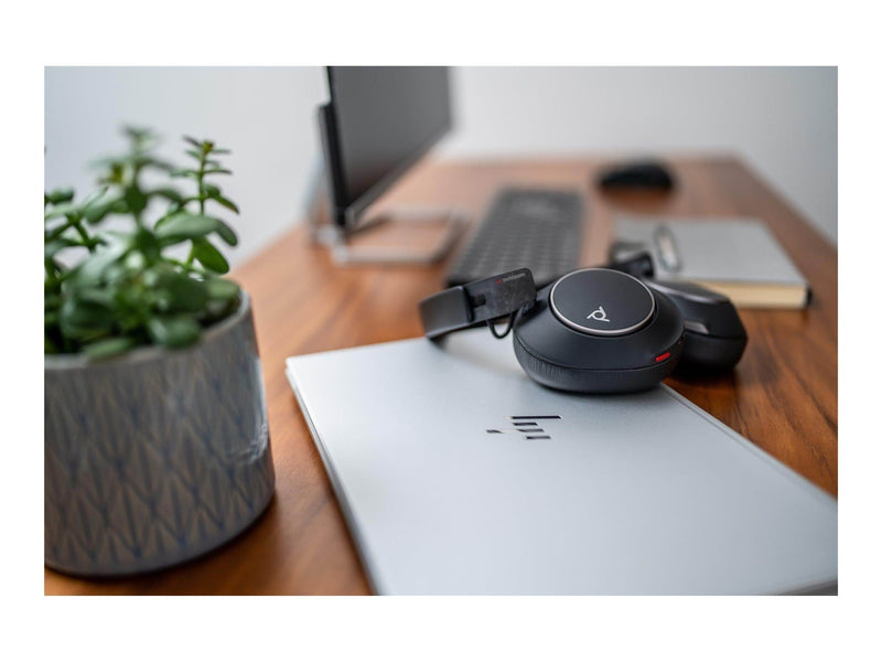HP Poly Voyager Surround 80 UC Microsoft Teams Certified USB-C Headset +USB-C/A Adapter (8H2G3AA)