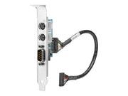 HP - Serial / PS/2 adapter - PCIe - seriell x 1 +