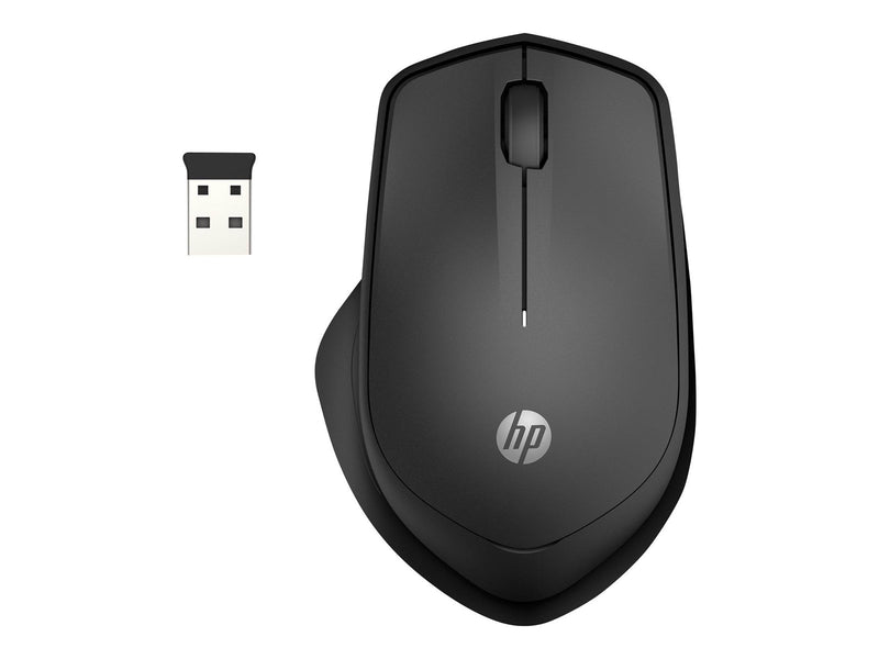 HP Silent 280M - Maus (Schwarz)