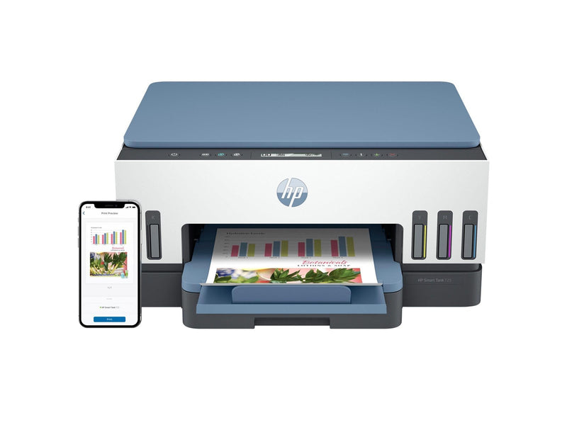 HP Smart Tank 725 All-in-One Multifunktion - Farbe - Tinte