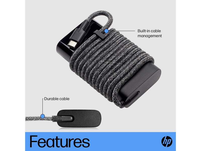 HP USB-C 65W Laptop Charger