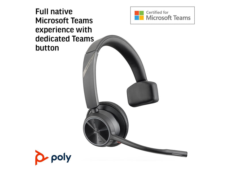 HP Voyager 4310 Microsoft Teams Certified USB-C Headset +BT700 dongle (77Y95AA)