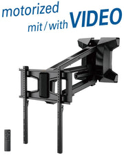 MyWall HP 60 L Motorisierter Wandhalter für Flachbildschirme mit Funk-Fernbedienung (37') 94 cm - (70') 178 cm