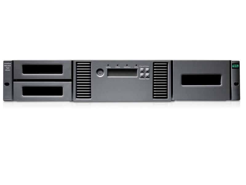 HPE Storage MSL2024 LTO‑8, Bandbibliothek mit 1x MSL15 LTO‑8‑Bandkassette mit 30 TB (P77036-B25) (HPE Smart Choice)