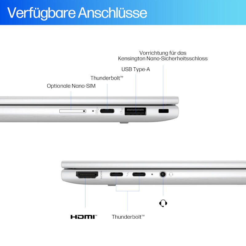 HP EliteBook X G1i Intel® Core™ Ultra 5 228V Notebook Next Gen AI PC 35.6 cm (14')