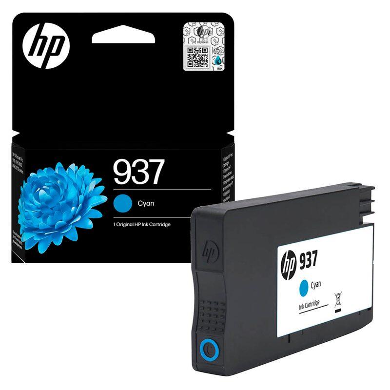 HP Original 937 Druckerpatrone - cyan (4S6W2NE)