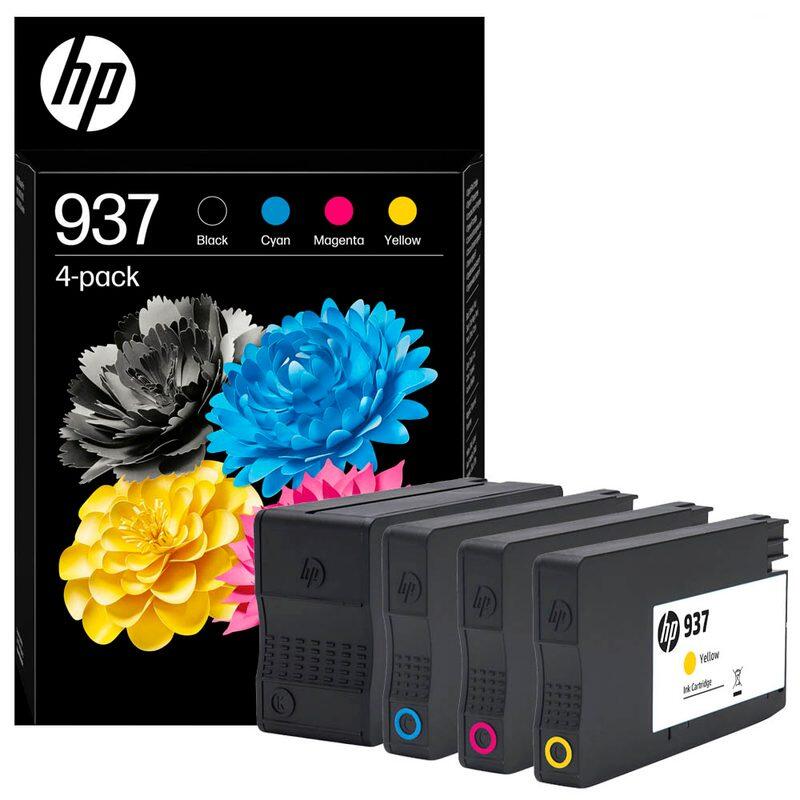 HP Original 937 Druckerpatronen - 4er Multipack (6C400NE)