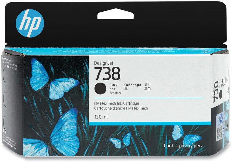HP Original Druckerpatrone 738 - 4er Multipack CMYK ( 4 x 130 ml)