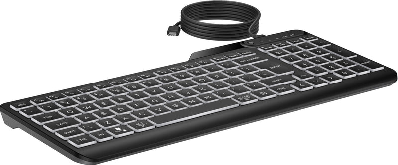 HP 400 Tastatur mit Hintergrundbeleuchtung (kabelgebunden)