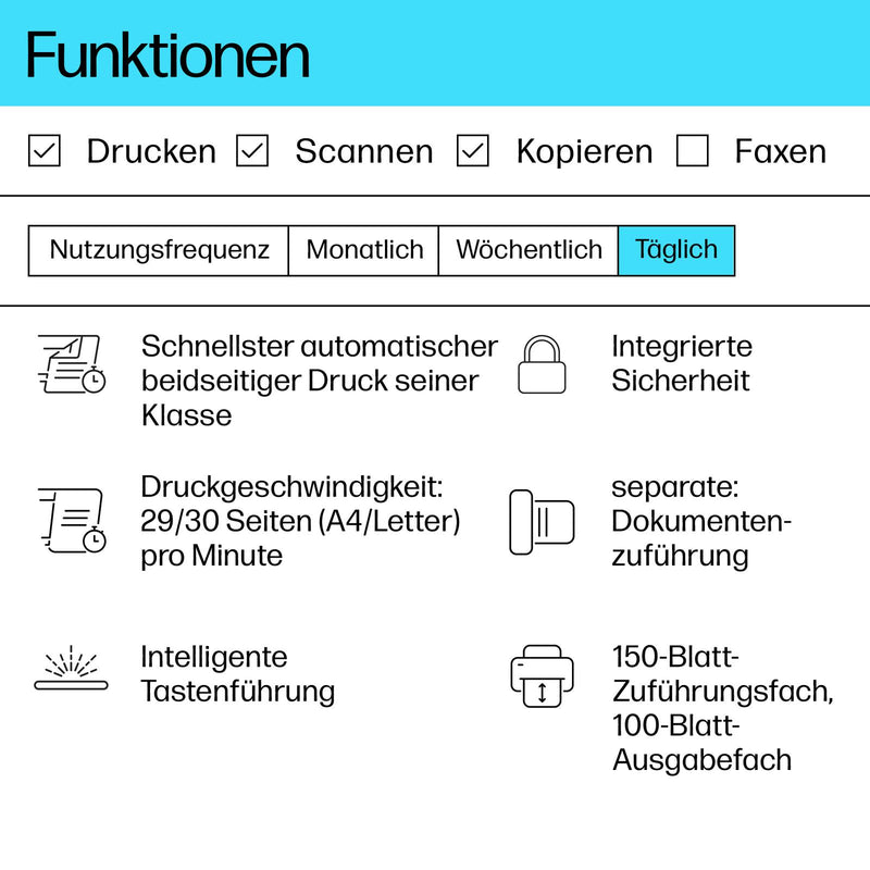 HP LaserJet M234sdn Laser-Multifunktionsgerät