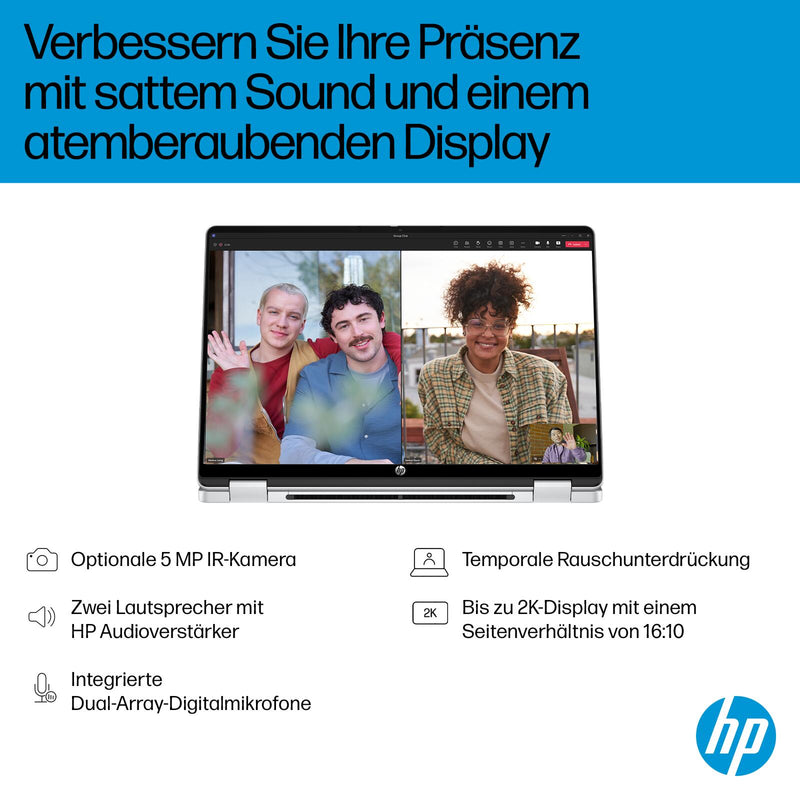 HP OmniBook 5 Flip 14-fp0055ng Intel® Core™ 5 120U Notebook 35,6 cm (14')