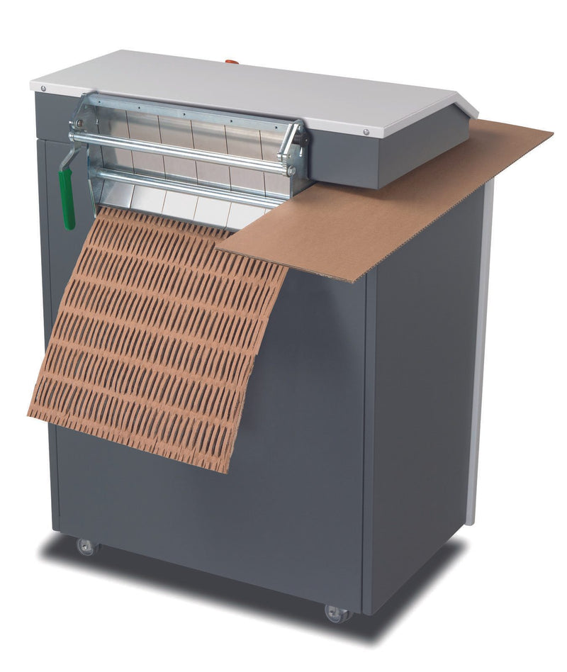 HSM Verpackungspolstermaschine ProfiPack P425 - 170 mm/s - bis zu 80 kg, inkl. Adaptionssatz für Absaugung