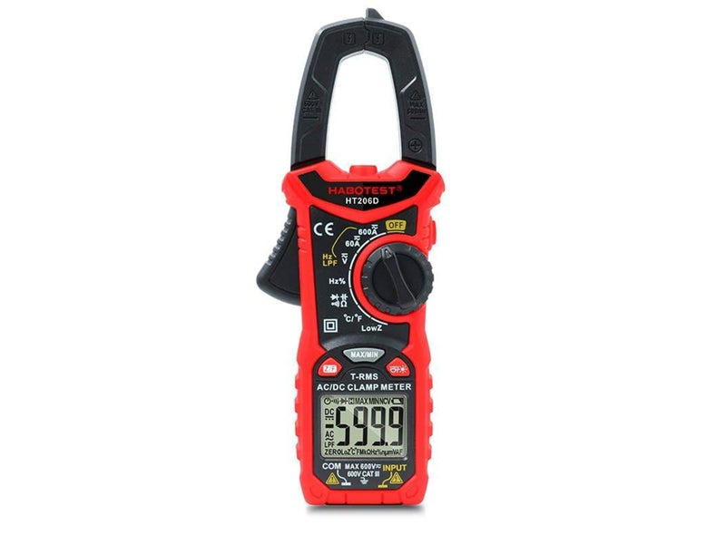 Habotest Digital Clamp Meter  HT206D True RMS  NCV LPF