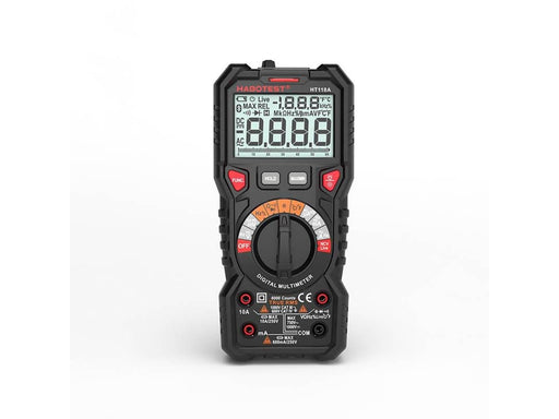 Habotest Digital Multimeter with Flashlight HT118A True RMS NCV