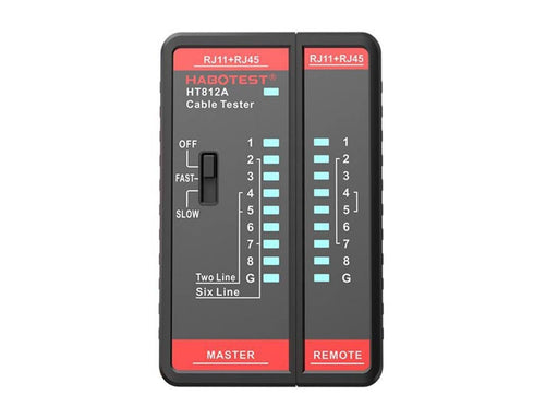 Habotest Network cable tester  HT812A  RJ45/RJ14/RJ12/RJ9