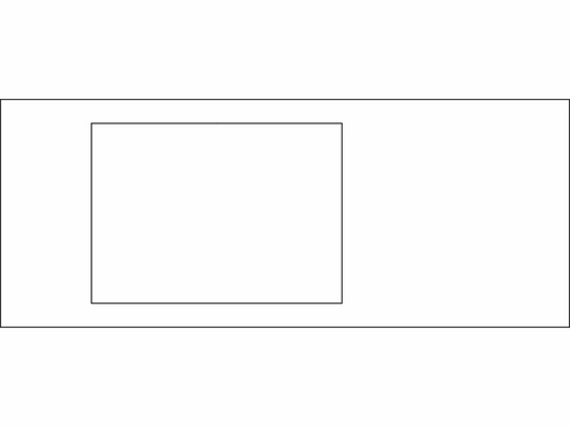 Hager Cover 2m 2sc/br 130 perlewhite