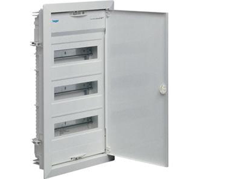 Hager Dis enclosure flush mounted 3 row 36m