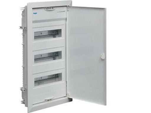 Hager Dis enclosure flush mounted 3 row 36m