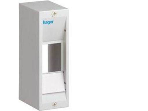 Hager Enclosure ip30 2m 1 row