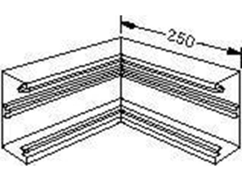 Hager Inner corner br 70130 pw