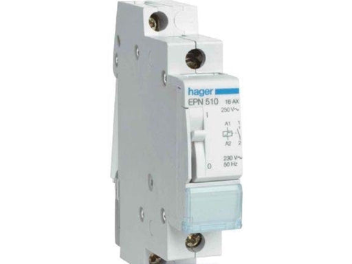 Hager Latching relay 1no 230v