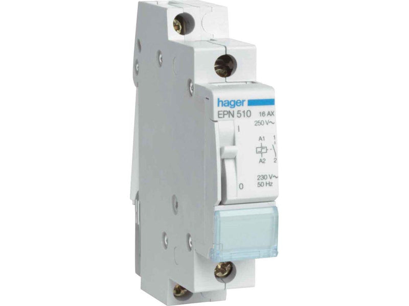 Hager Latching relay 1no 24v