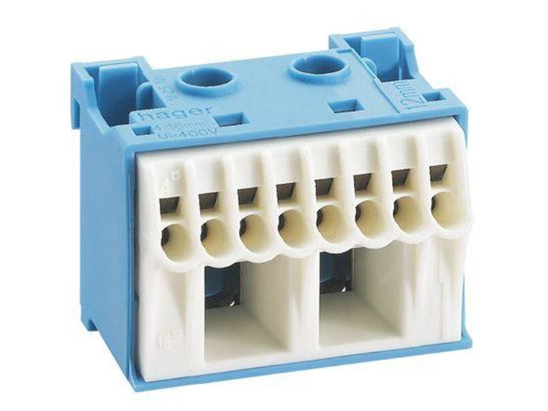 Hager Neutral terminal 11 (1.5-4q)+3 (1.5-25q)